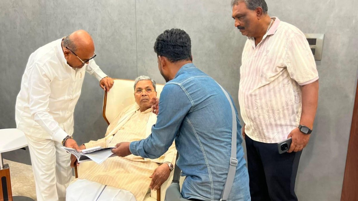ಸಿನಿಮಾದಲ್ಲಿ ಮುಖ್ಯಮಂತ್ರಿಯಾಗಿ ಬಣ್ಣ ಹಚ್ಚಿದ ಮಾಜಿ ಮುಖ್ಯಮಂತ್ರಿ ಸಿದ್ದರಾಮಯ್ಯ