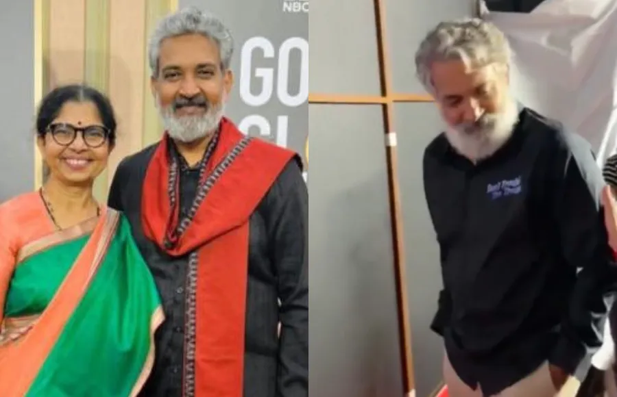 ರೀ ನಡೀರಿ.. ರಾಜಮೌಳಿಯನ್ನು ತಳ್ಳಿದ ಪತ್ನಿ ರಮಾ; ವೀಡಿಯೋ ವೈರಲ್