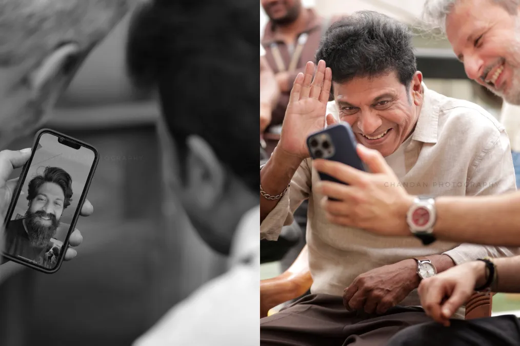 'A ಫಾರ್ ಆನಂದ್' ಸೆಟ್‌ಗೆ ವೀಡಿಯೋ ಕಾಲ್ ಮಾಡಿ ಶಿವಣ್ಣನ ಜೊತೆ ಯಶ್ ಮಾತು
