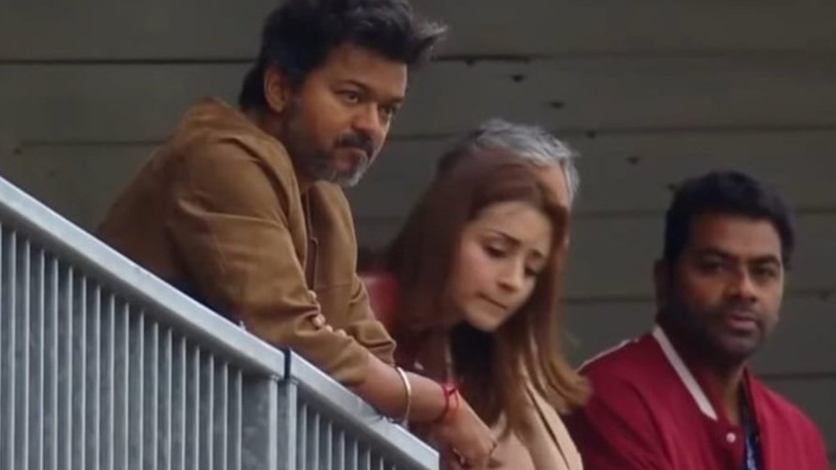 ಕಾರ್ ರೇಸ್ ನೋಡಲು ತ್ರಿಶಾ ದಿಢೀರ್ ಎಂಟ್ರಿ; ಸಿಎಂ ವಿಜಯ್ ಕಕ್ಕಾಬಿಕ್ಕಿ